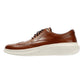 Cole Haan Grand Aerion Wingtip Oxfords Leather Men's British Tan Lace-Up Shoes