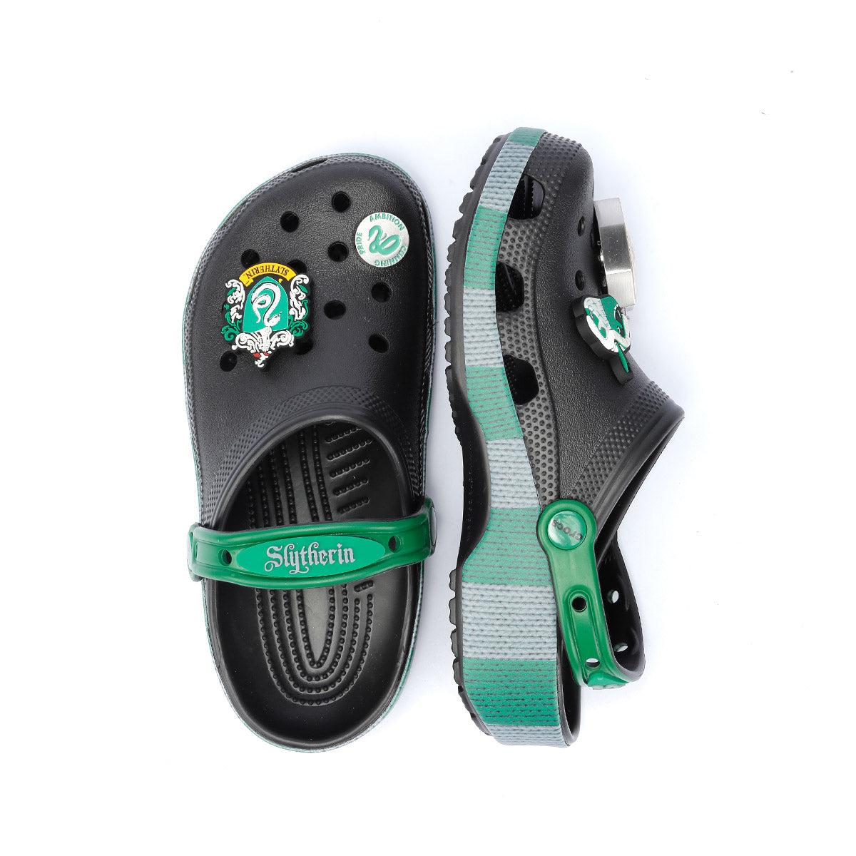 Crocs Europe - 210527-90H WOMENS SLYTHERIN CLASSIC CLOG GREEN MULTI
