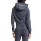 Ed Hardy Stay True Fitted Cropped Zip Women's Black Hoodie