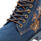Ed Hardy Dancing Dragon Denim Women's Indigo Boots