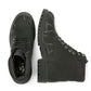 Ed Hardy Embroidered Flames Nubuck Men's Black Boots