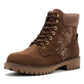 Ed Hardy Dancing Dragon Nubuck Men's Brown Boots