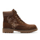 Ed Hardy Dancing Dragon Nubuck Men's Brown Boots