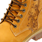 Ed Hardy Dancing Dragon Nubuck Men's Tan Boots