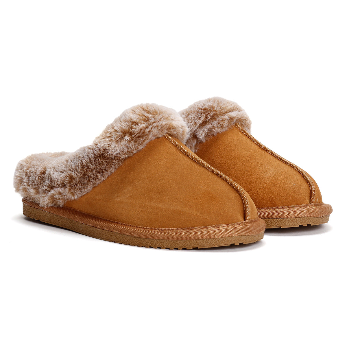 Women's Amara Slipper in Tan