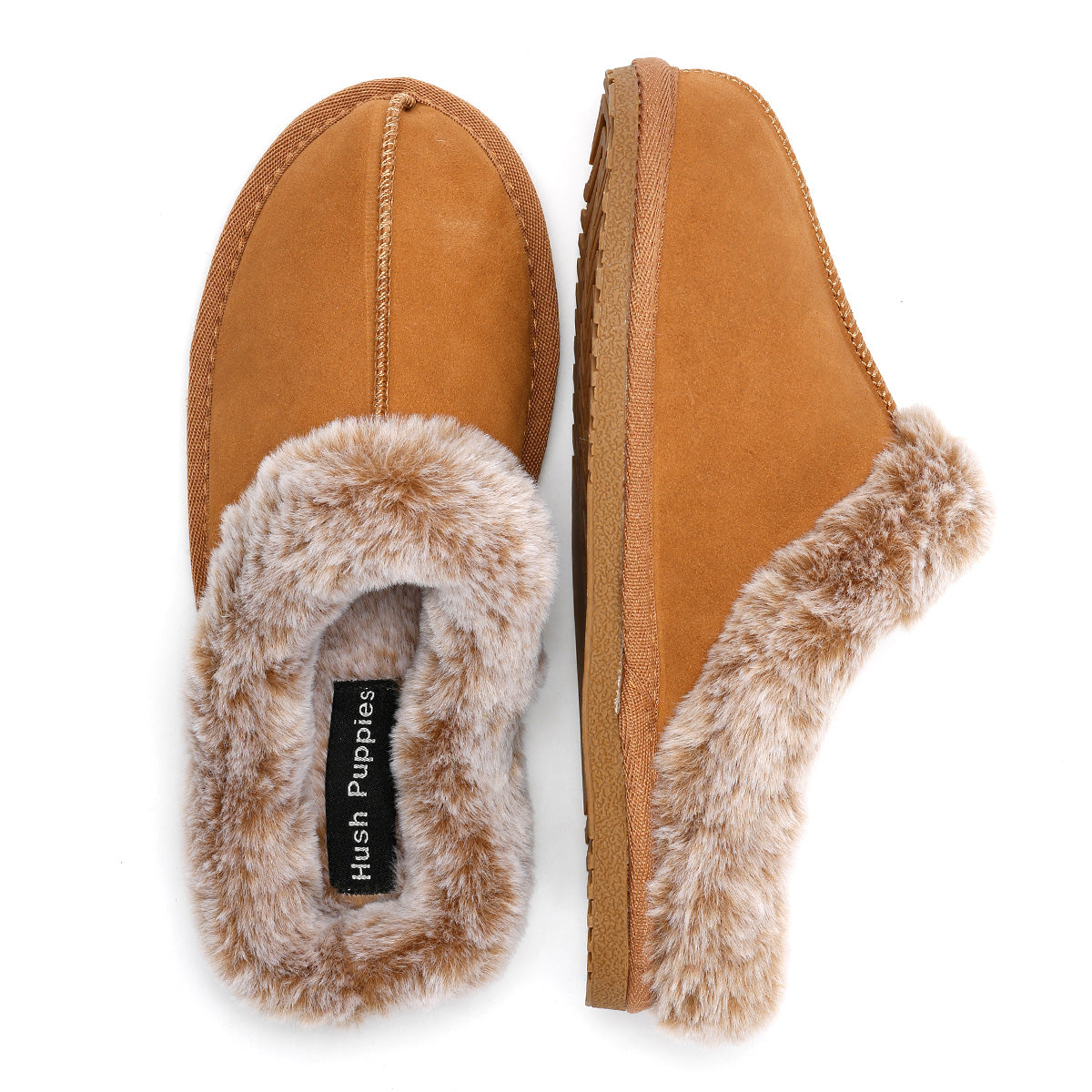 Hush Puppies Women's Amara Slipper in Tan