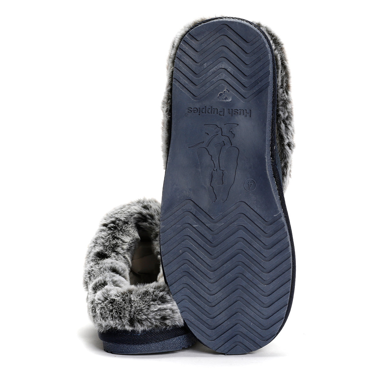 Hush Puppies Amara Suede Women's Navy Slippers