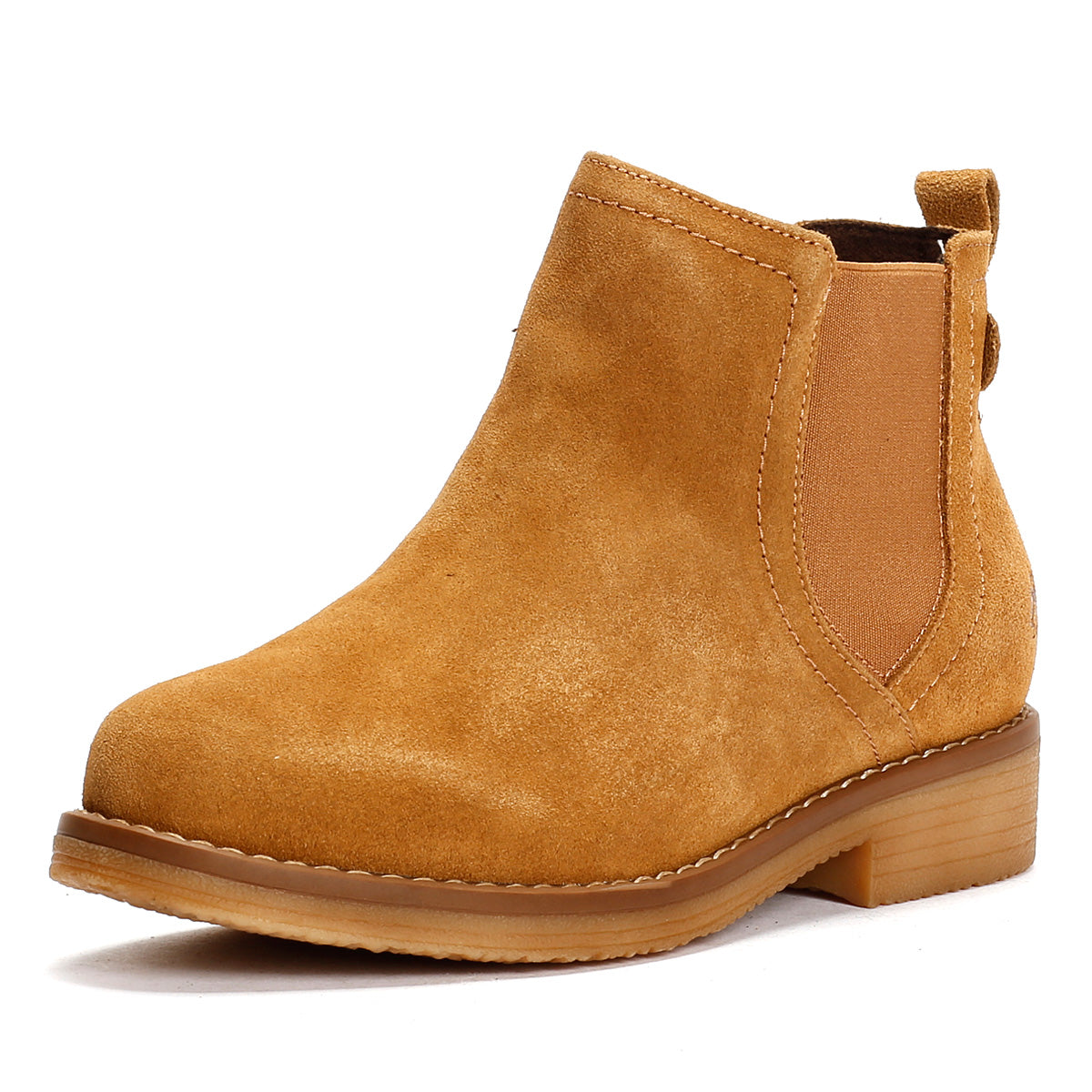 Hush Puppies Women's Maddy Wide Boot in Tan