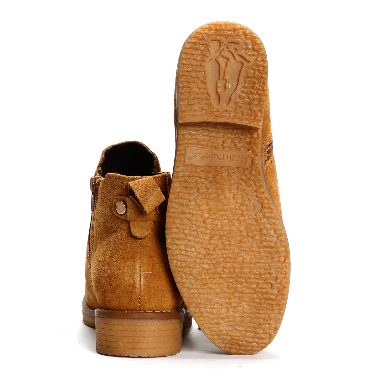 Hush Puppies Women's Maddy Wide Boot in Tan