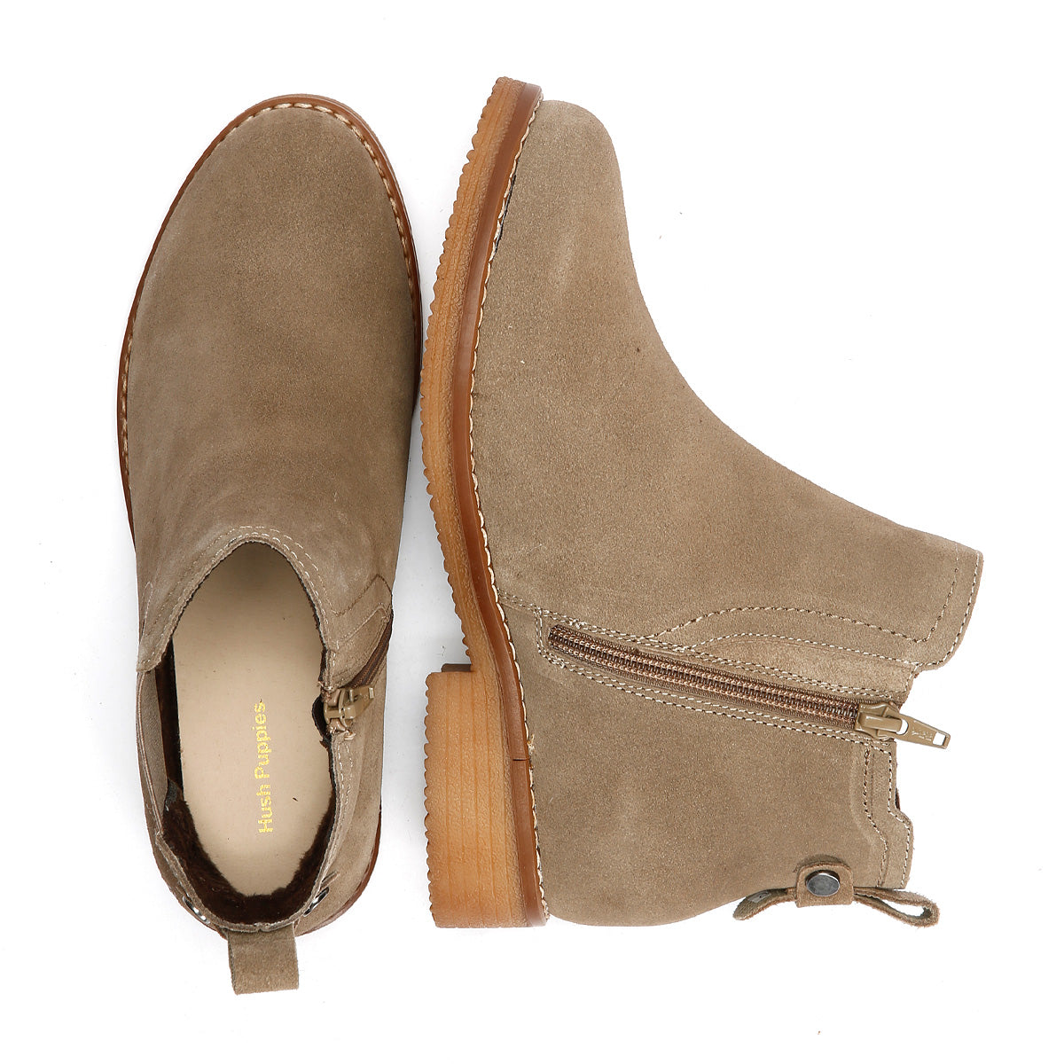 Hush Puppies Women's Maddy Wide Boot in Grey
