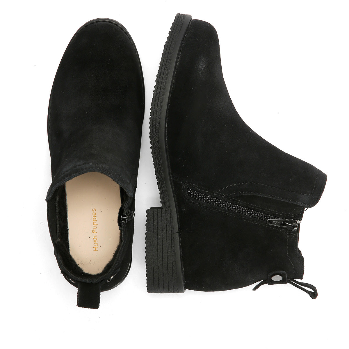 Hush Puppies Women's Maddy Wide Boot in Black