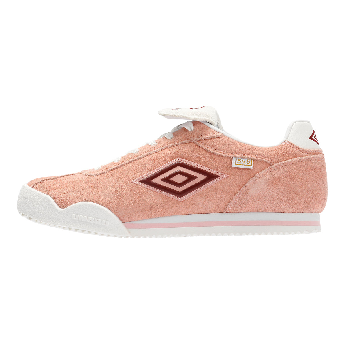 Umbro 5V5 Suede Women's Impatients Pink/Red Dahlia Trainers