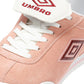 Umbro 5V5 Suede Women's Impatients Pink/Red Dahlia Trainers