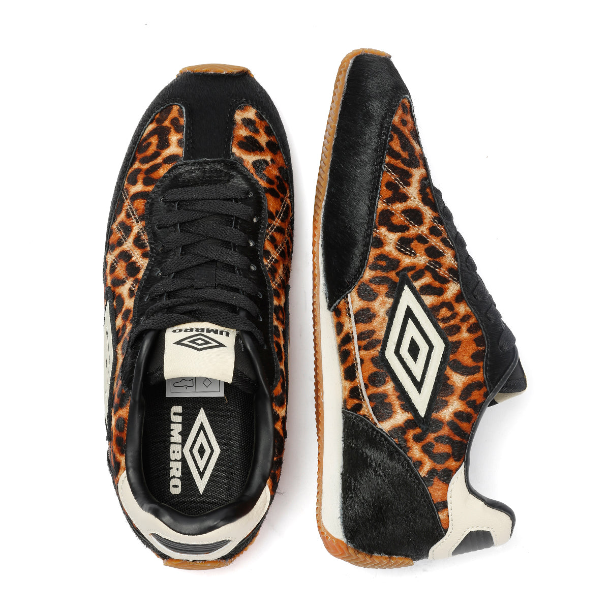 Umbro Clayton Women's Leopard Black Trainers
