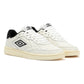 Umbro Clayton Leather Men's White/Pastel Yellow/Black Trainers