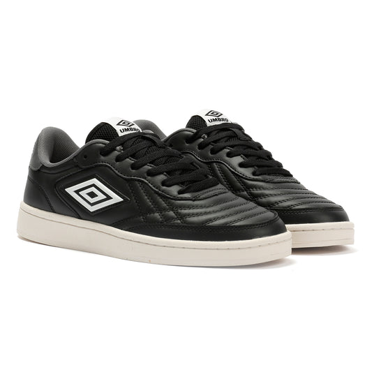 Umbro Clayton Leather Men's Black/Castlerock/White Trainers