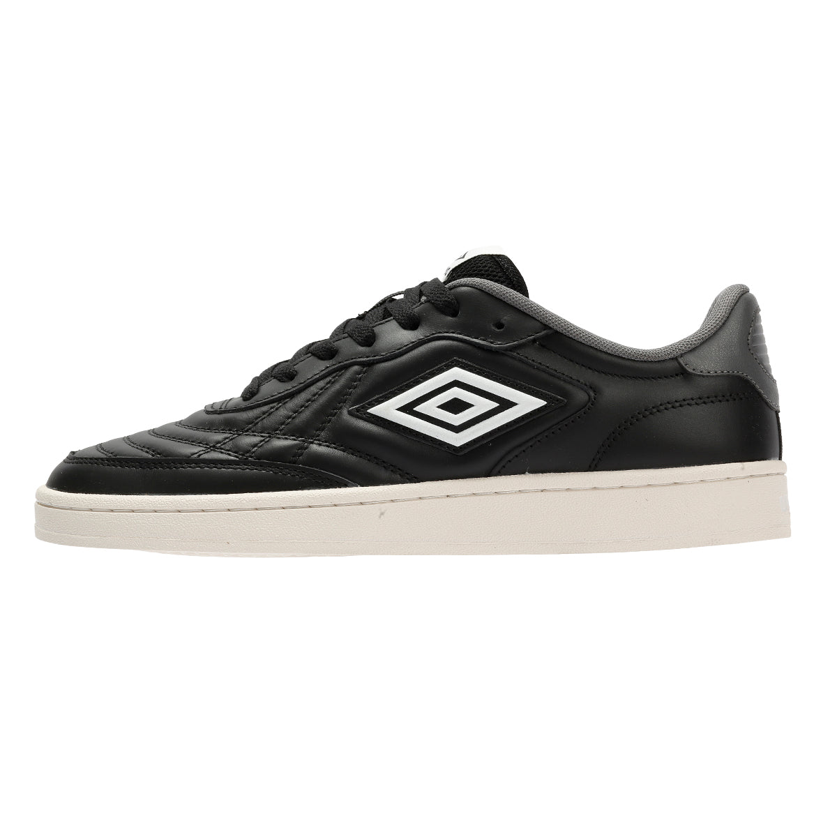 Umbro Clayton Leather Men's Black/Castlerock/White Trainers