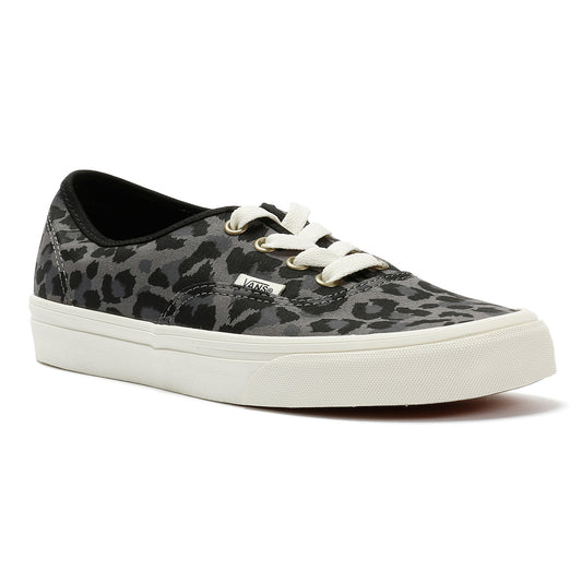 Vans Authentic Canvas Women's Leopard Black/Pewter Trainers