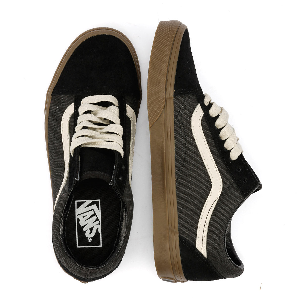 Vans - VN0A2Z42BMA UNISEX OLD SKOOL HEAVY CANVAS BLACK/GUM