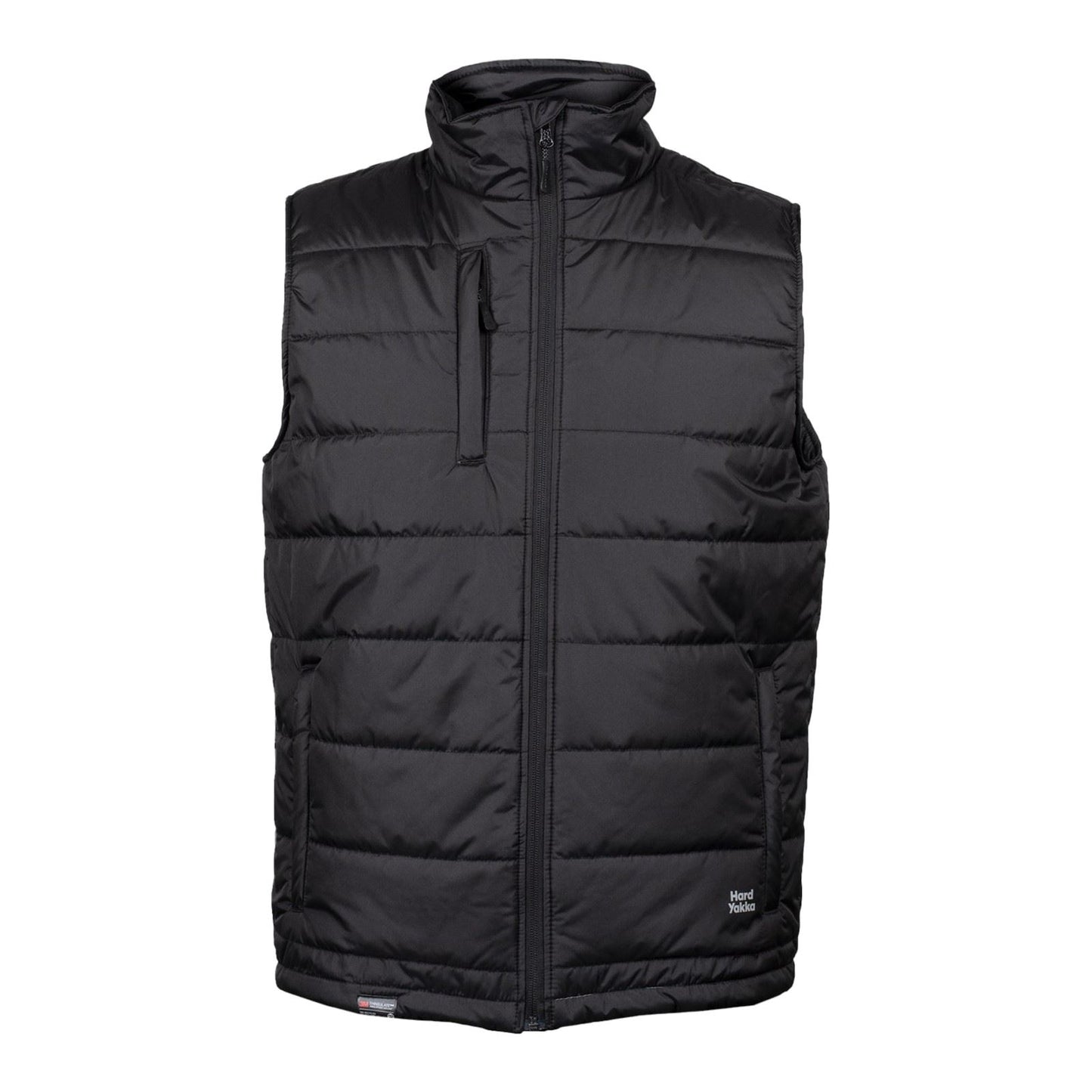 Hard Yakka Men's Puffa 2.0 Vest in Black