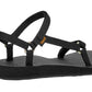 Teva Original Universal Slim Women's Black Sandals