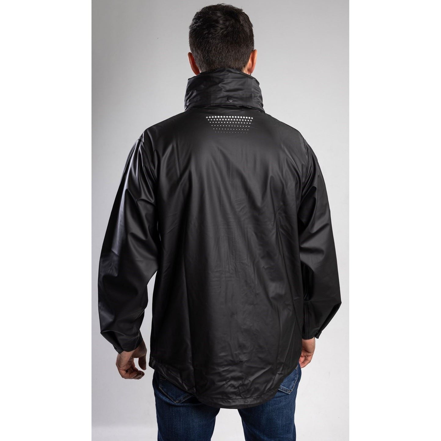 Helly Hansen Workwear Voss Unisex Adults Black Rain Jacket