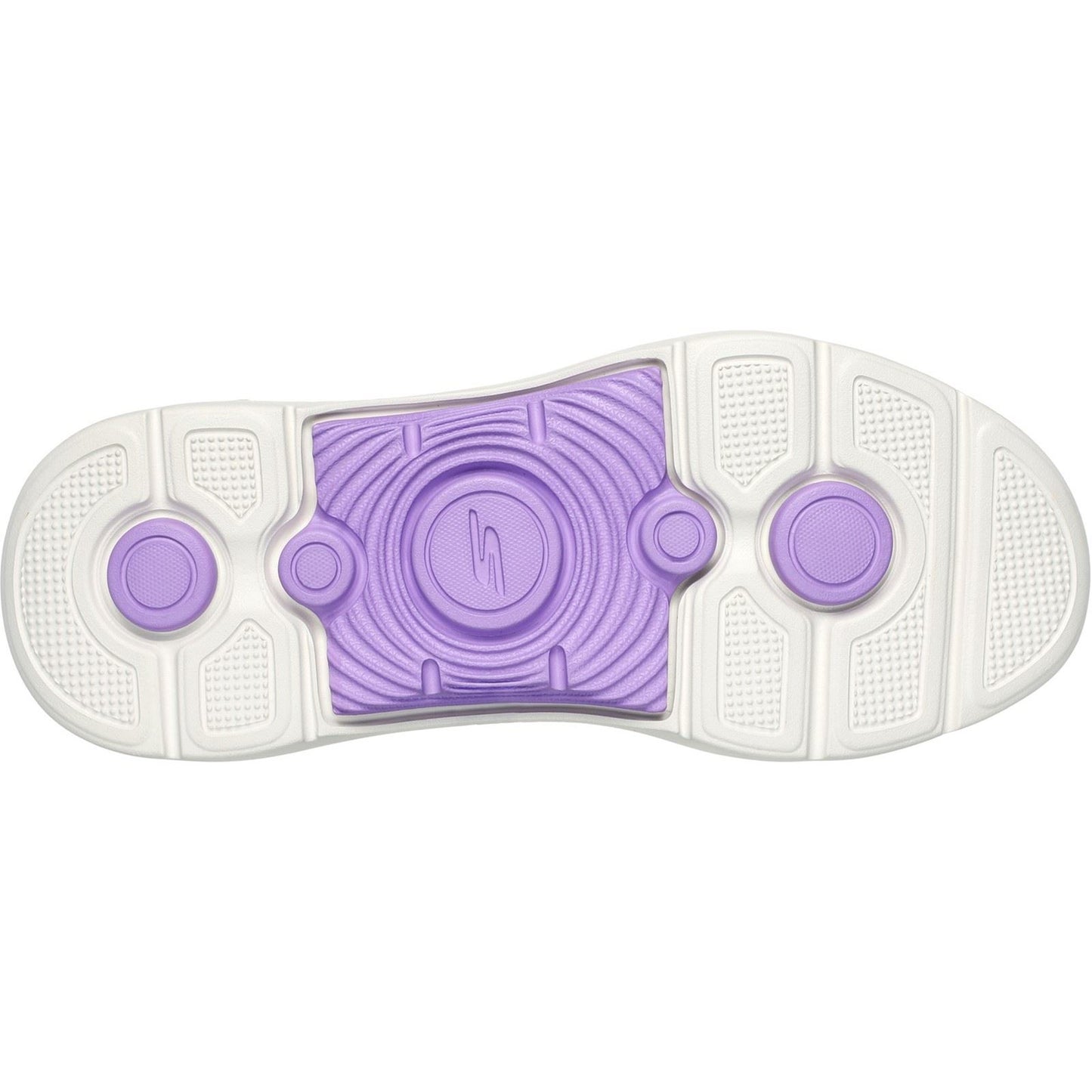 Skechers Women's GO WALK Arch Fit 2.0 Vivid Sunset Shoes in Grey/Lavender