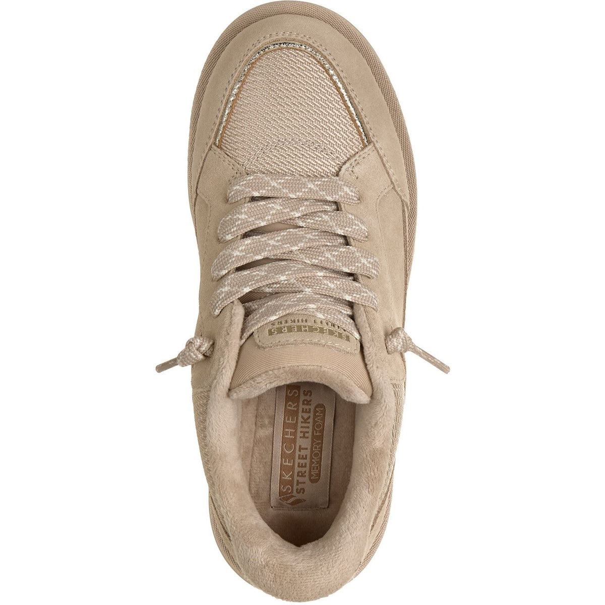 Skechers Keepsakes Cozy Street Hiker Leather Women's Sand Trainers