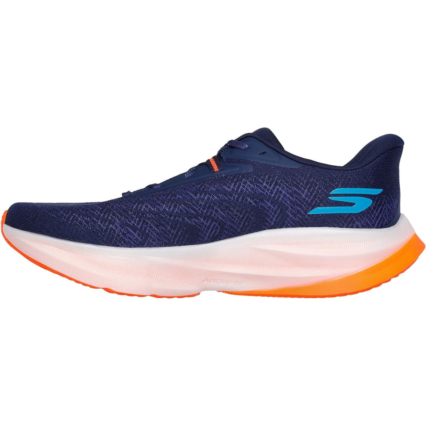 Skechers Performance GO RUN Ride 12 Textile Men's Navy/Orange Trainers