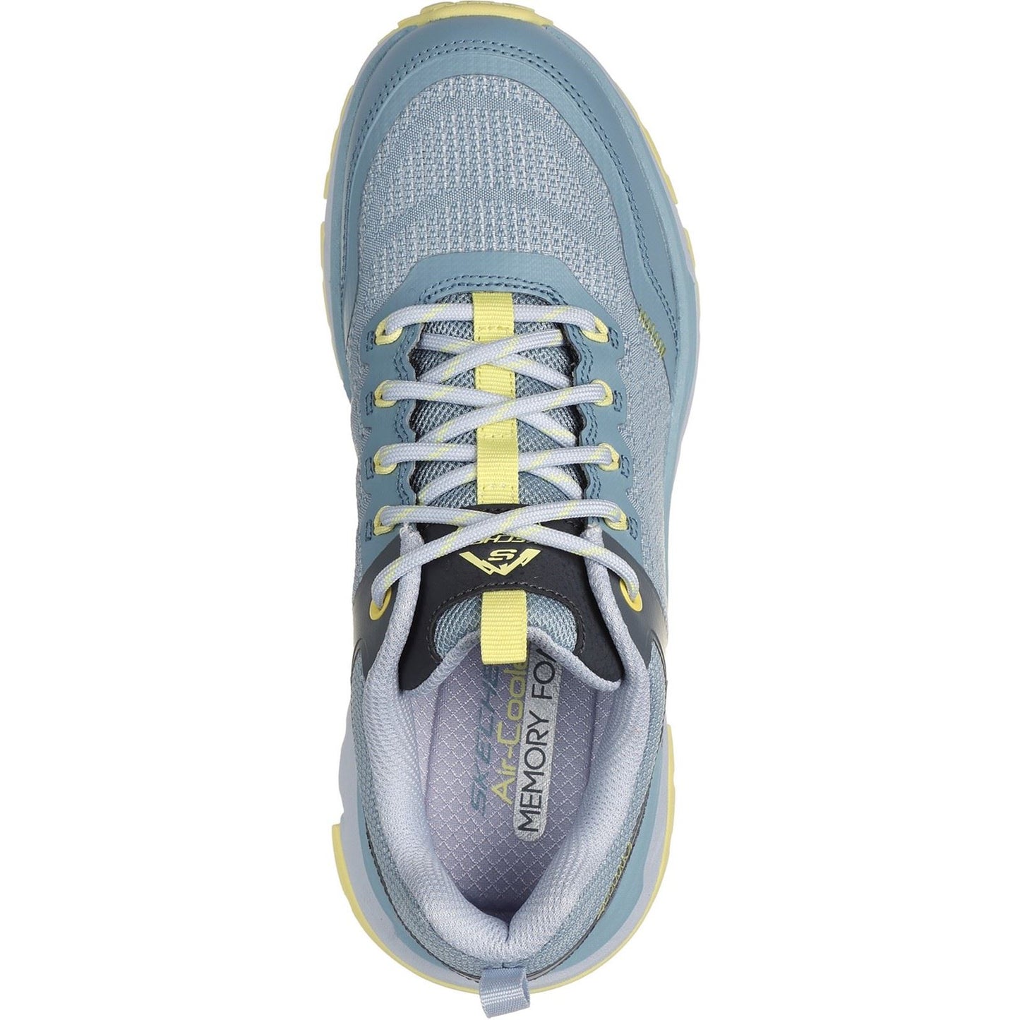 Skechers Women's D'Lux Journey Marigold Trail Shoe in Blue/Yellow
