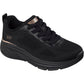 Skechers BOBS Arch Fit Elev8 Textile Women's Black Engineered Knit Trainers