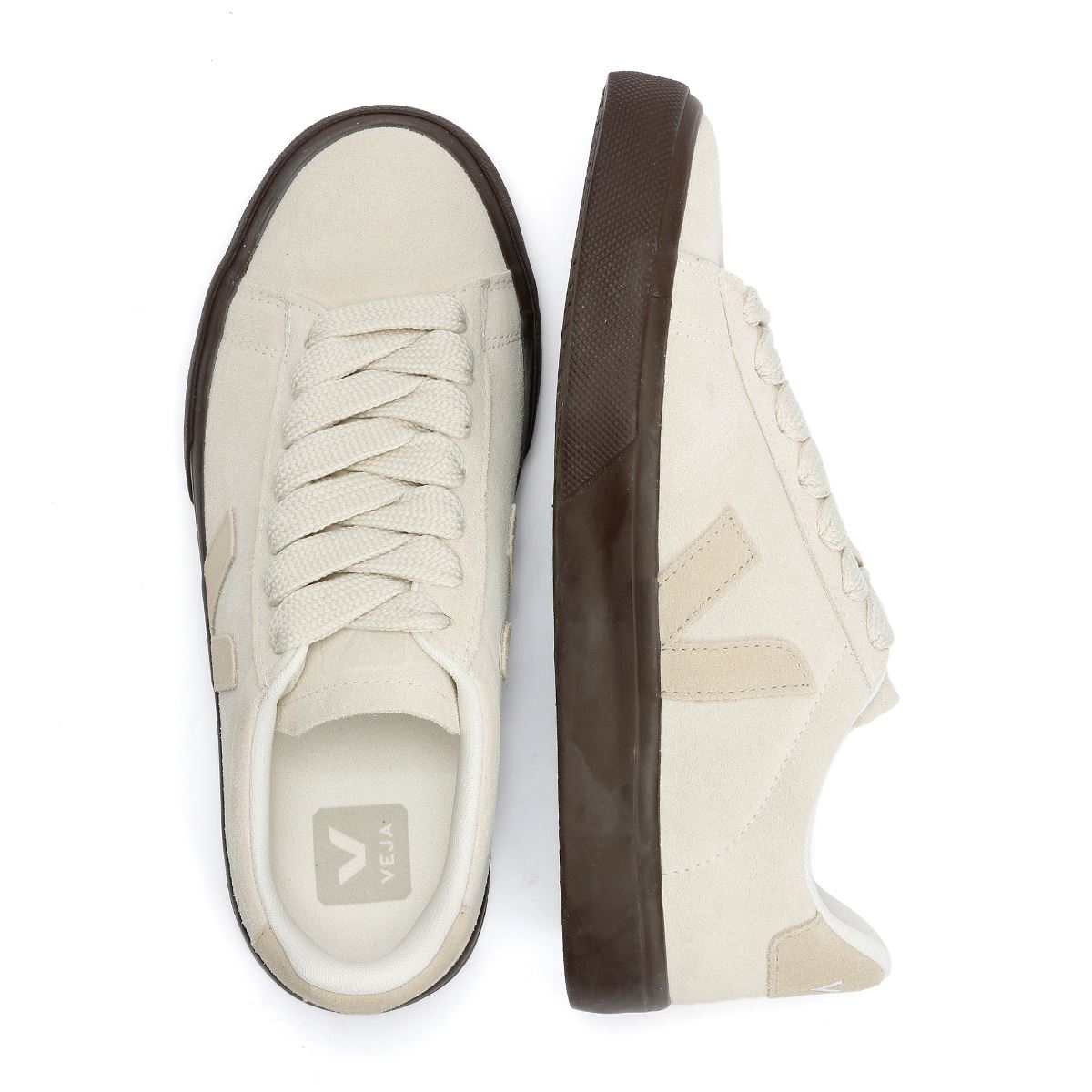 Veja Campo Bold Suede Women's Pierre Almond Eagle Trainers