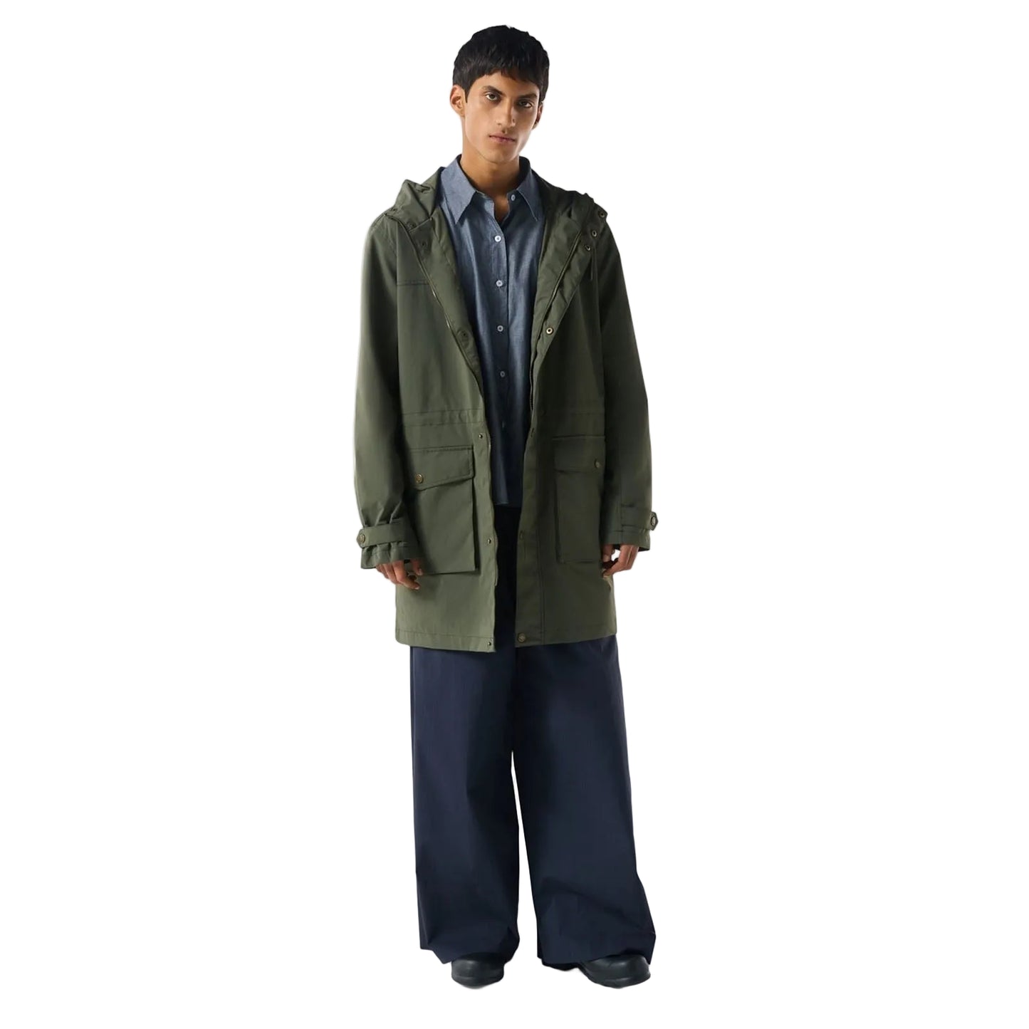 Hunter Lightweight Waterproof Men's Green Rain Parkas