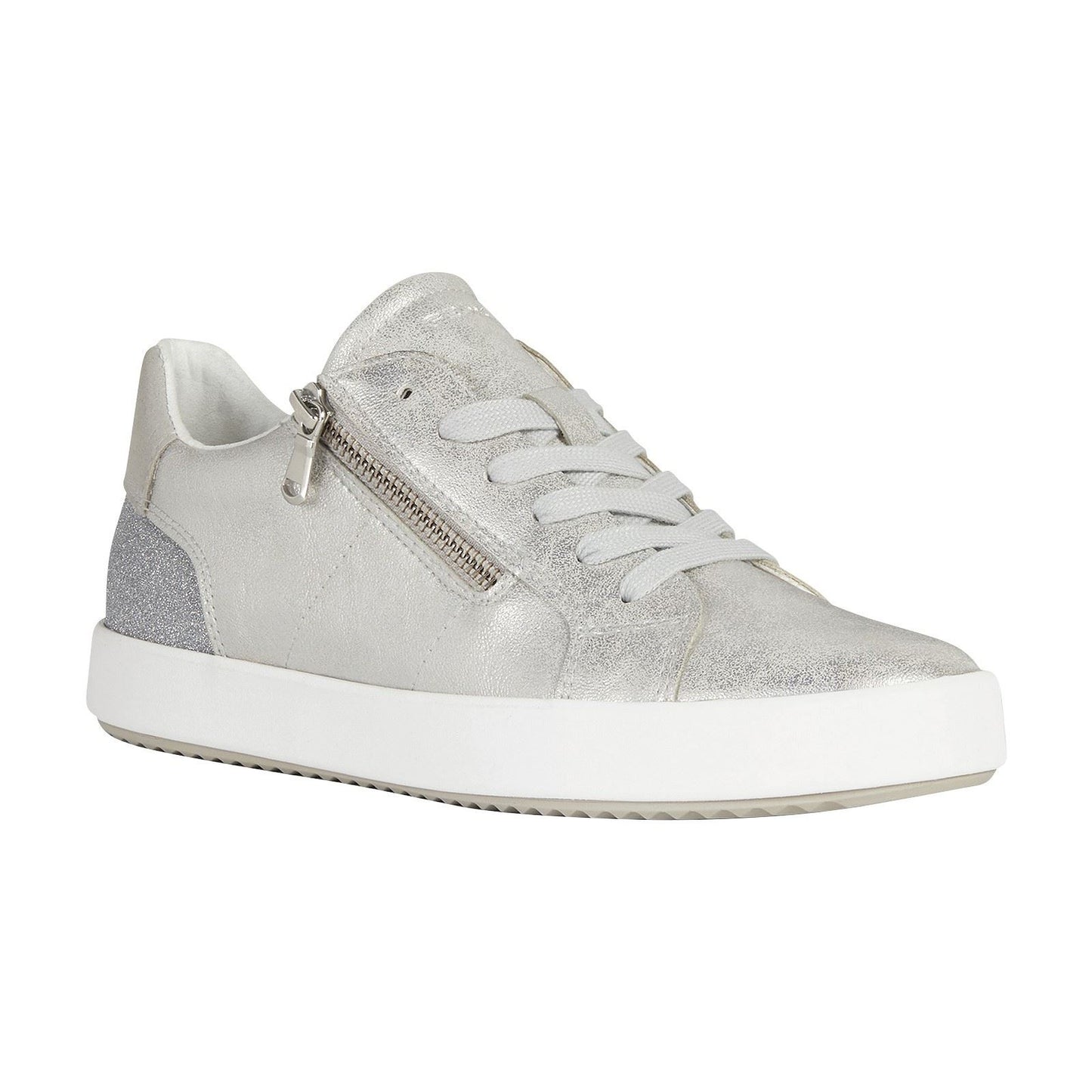 Geox Women's D Blomiee A Sneakers in Silver