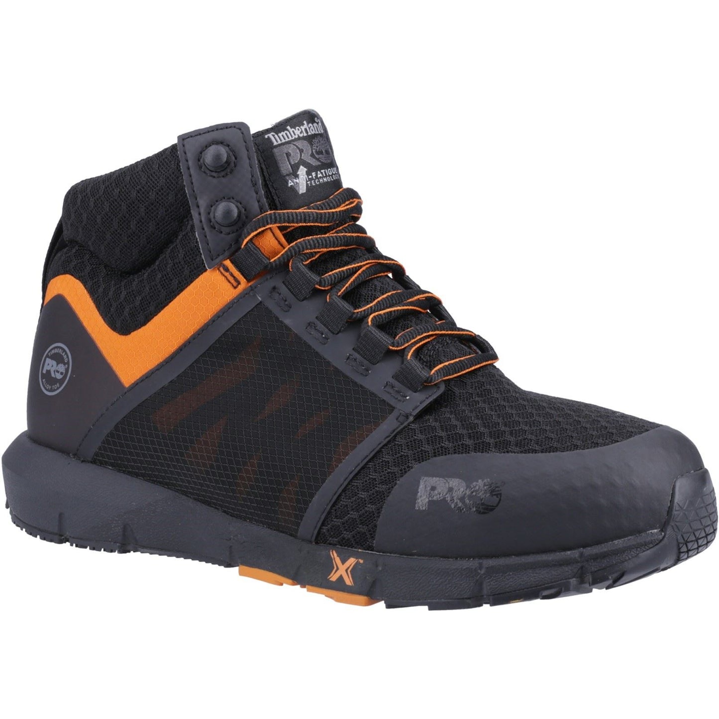 Timberland Pro Men's Radius Boot in Black/Orange