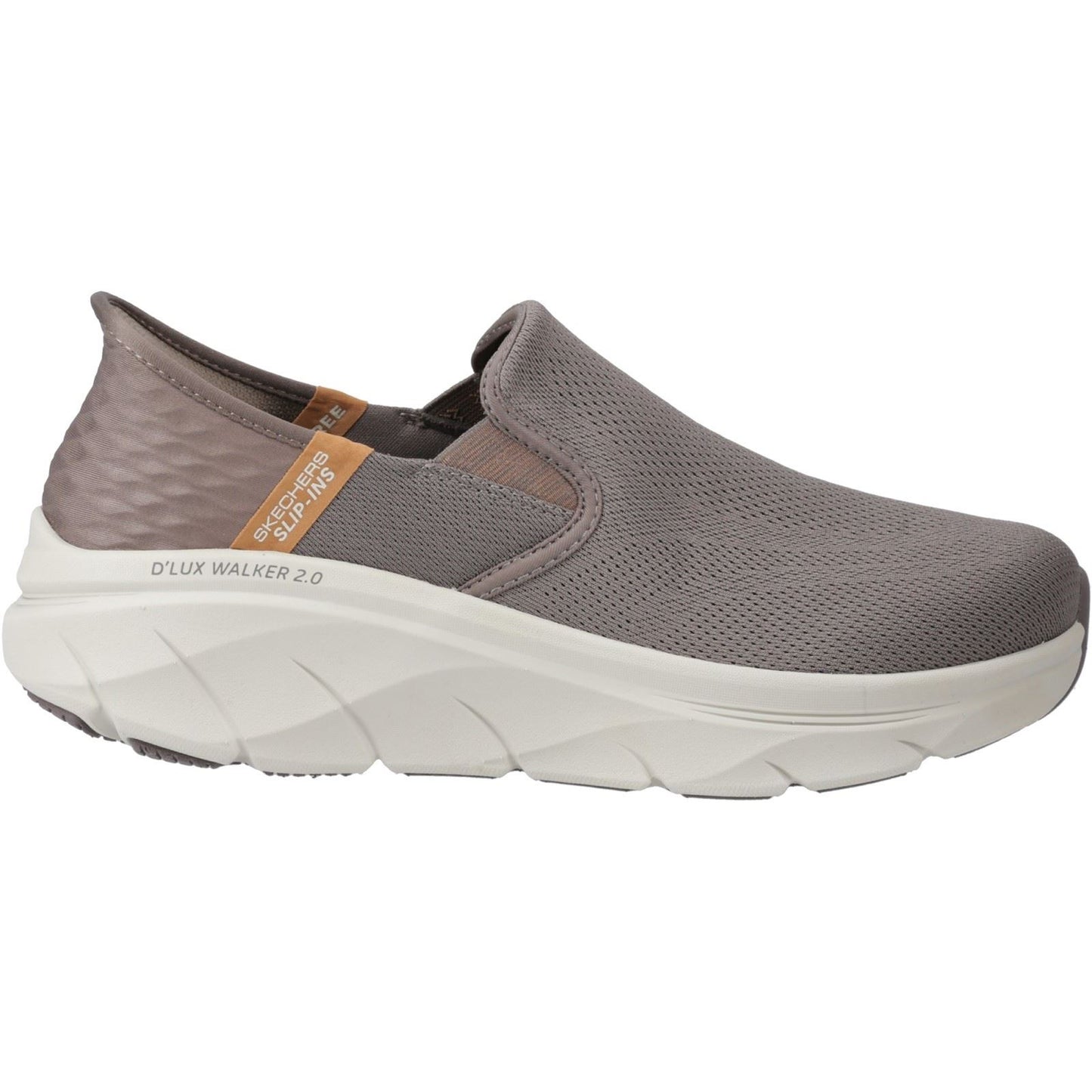 Skechers Men's D'Lux Walker 2.0 Shoes in Brown