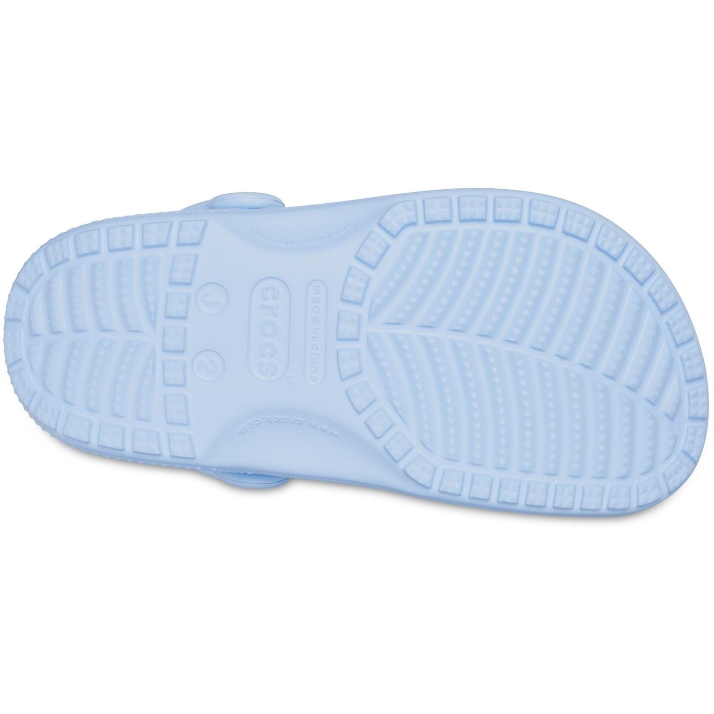Crocs Kids' Classic Clog Thermoplastic Blue Calcite Loafers