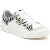 Rocket Dog Cheery Blocked Animal Textile Women's Grey/White Espadrilles