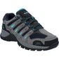Hi-Tec Corzo Low PU Suede Women's Cool Grey/Navy Blue/Curacao Hiking Boots
