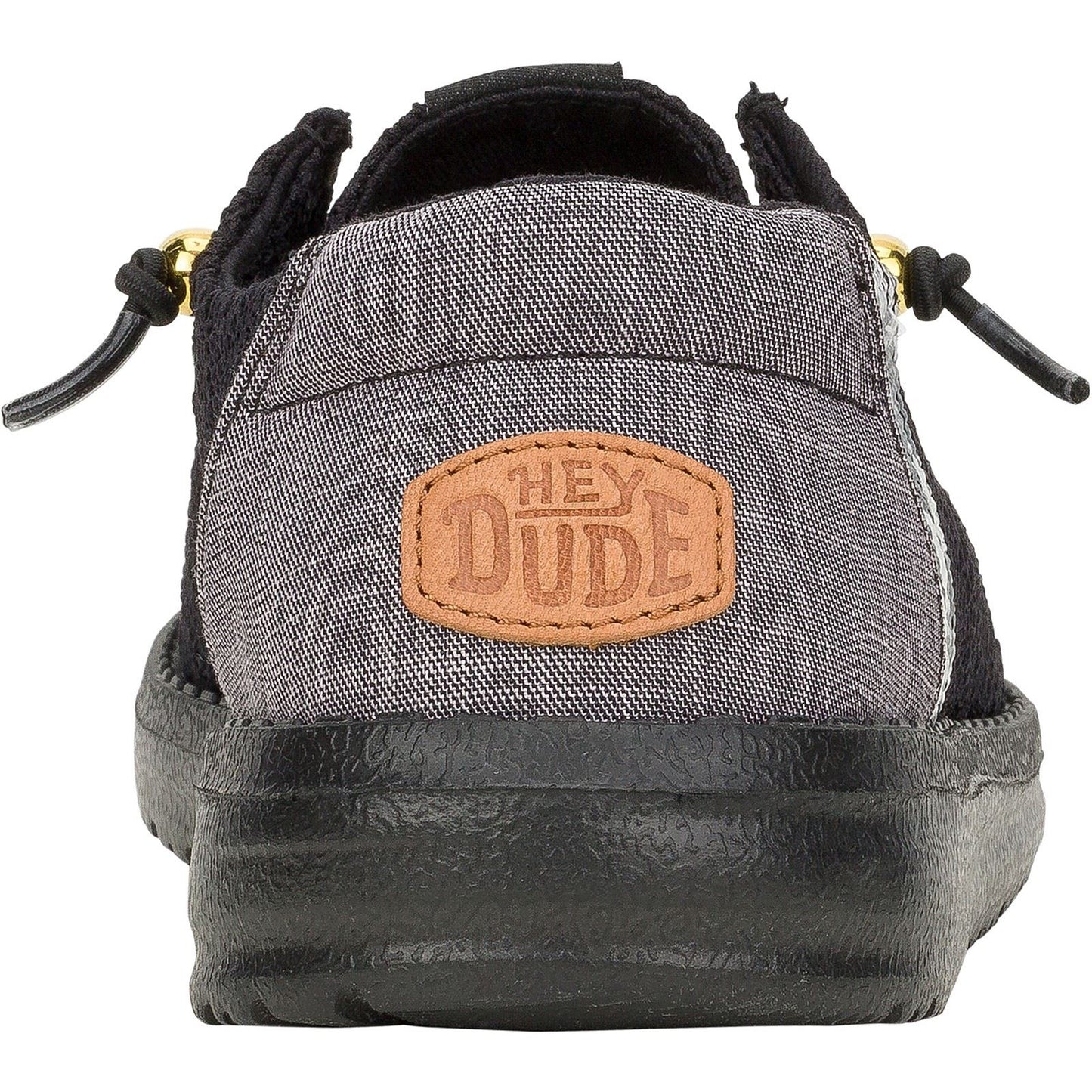 HEYDUDE Women's Wendy Boho Crochet Shoes in Black