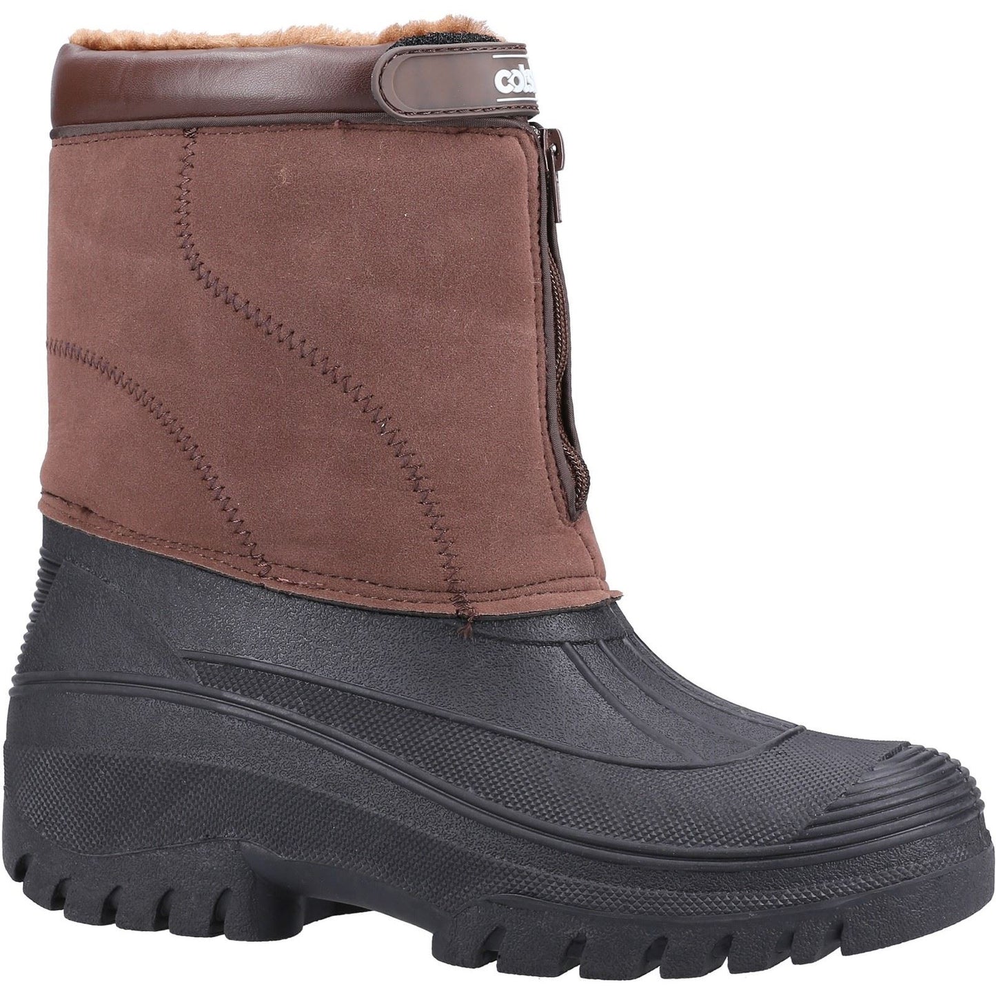 Cotswold Women's Venture Waterproof Winter Boot in Brown