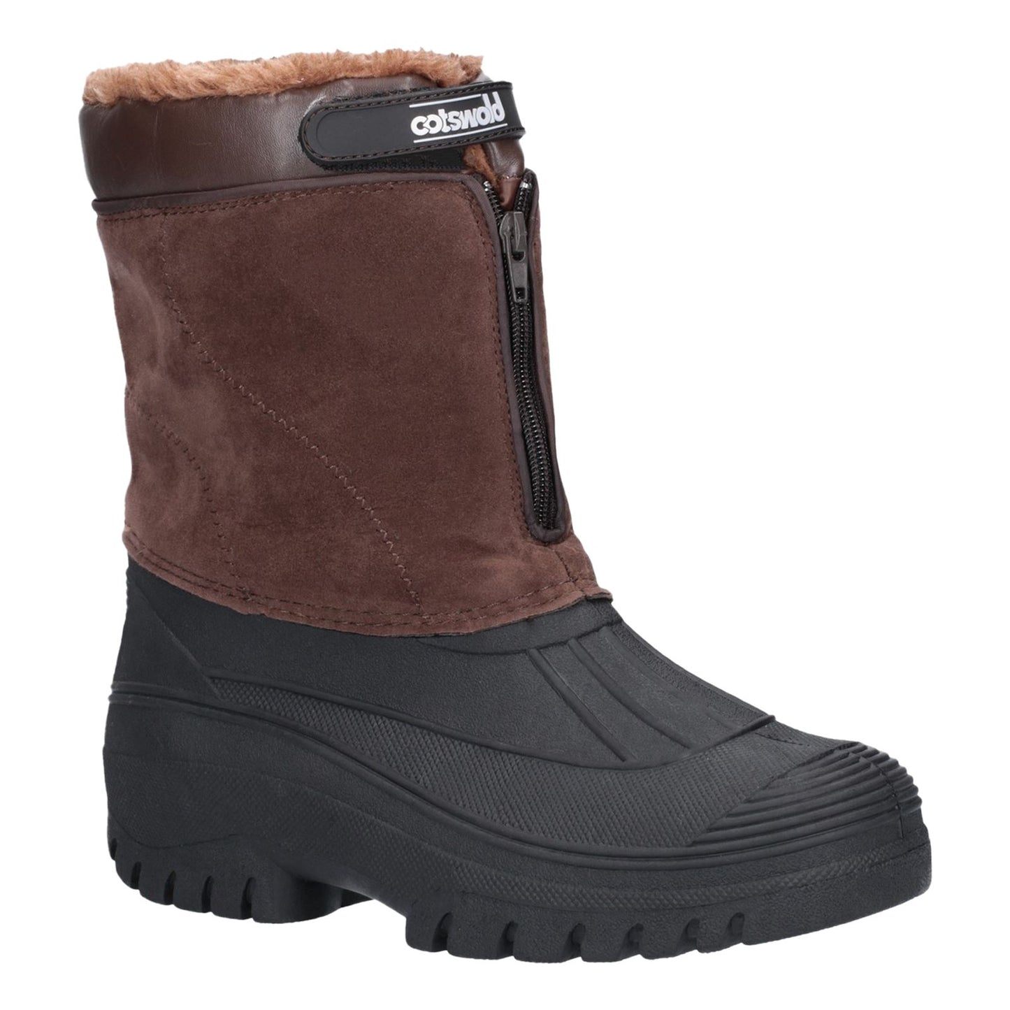 Cotswold Men's Venture Waterproof Winter Boot in Brown