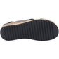 Hush Puppies Elena Leather Women's Black Wedges