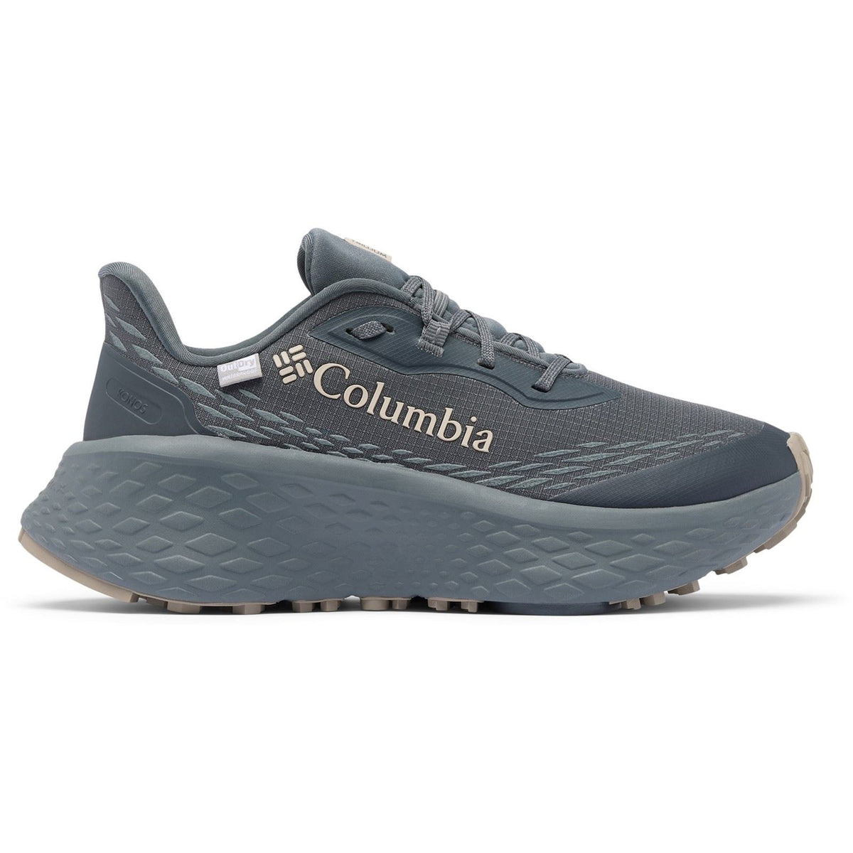 Columbia Konos Trillium Walking Polyester Women's Graphite/Soft Taupe Hiking Shoes