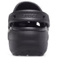 Crocs Women's Classic Platform Clog in Black