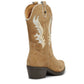 Osprey London The Louisville Leather/Suede Women's Mushroom Boots