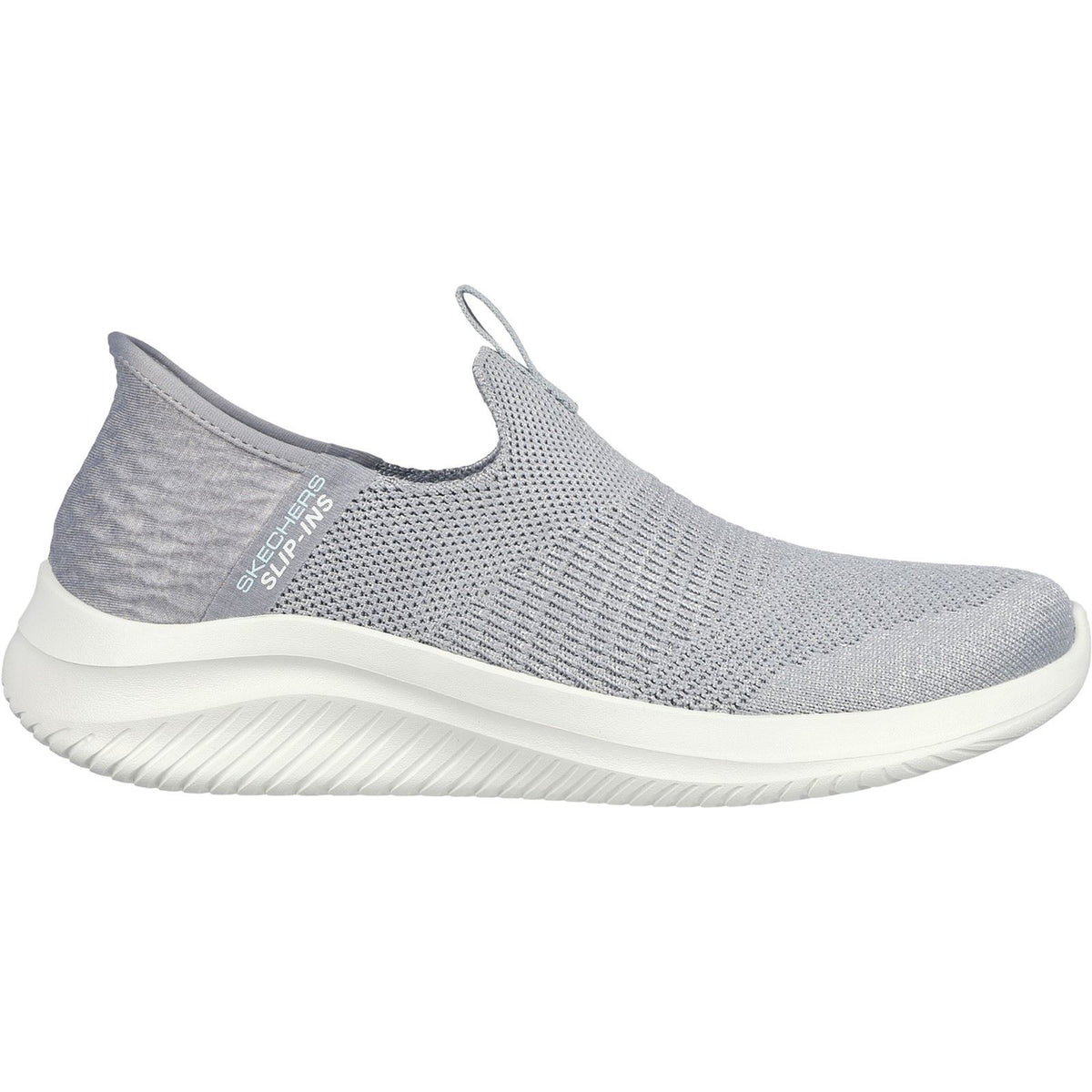 Skechers Women's Ultra Flex 3.0 Smooth Step Shoes in Light Grey