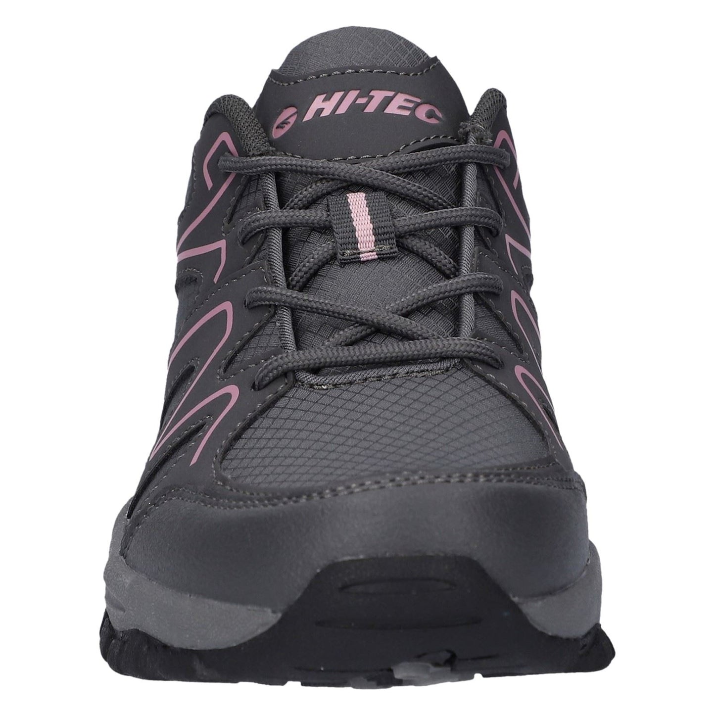 Hi-Tec Maine Polyester Women's Steel Grey Charcoal Hiking Boots