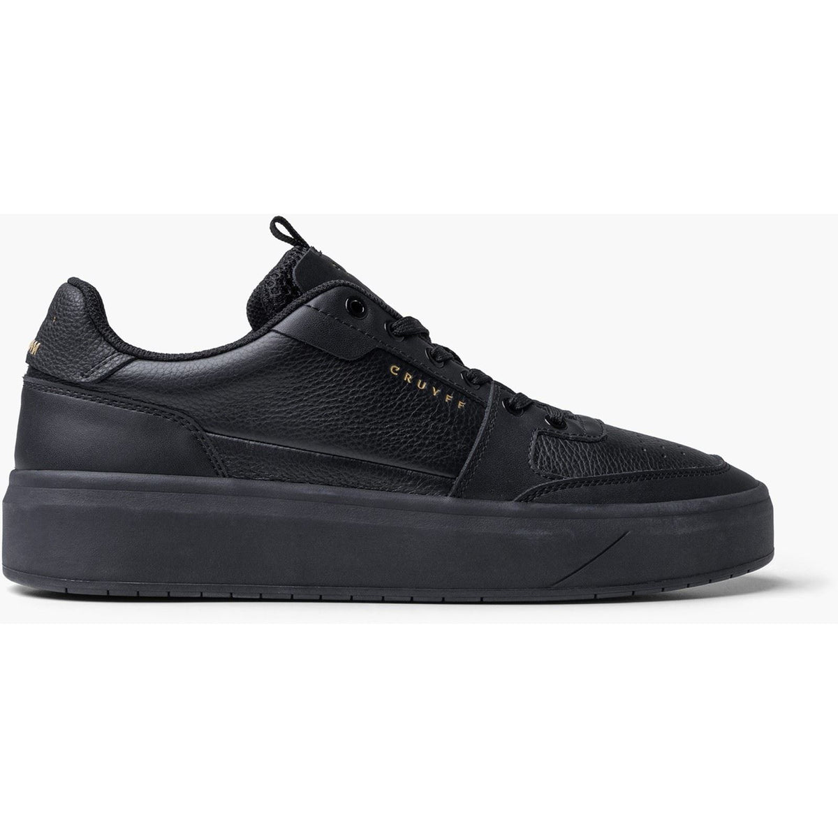 Cruyff Shoes Endorsed Pro Leather Men's Black Trainers