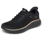 Skechers BOBS Sport Squad Chaos Textile Women's Black /Rose Gold Trainers